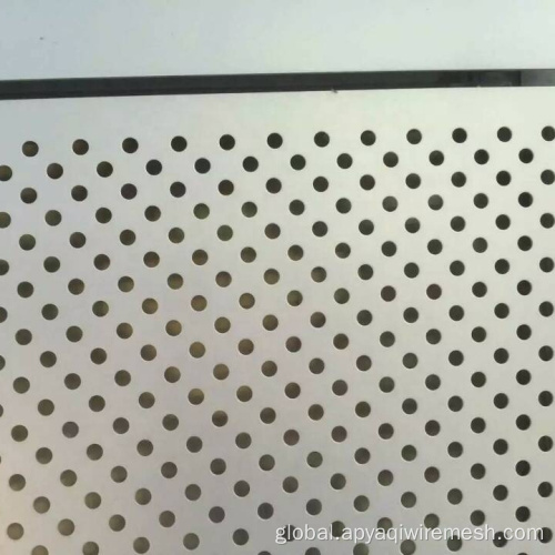 Perforated Wire Mesh Stainless Steel Round Hole Perforated Metal Mesh Panel Manufactory